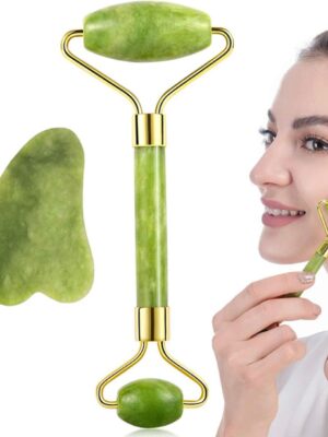 Flawless Gua Sha & Jade Roller 2 In 1