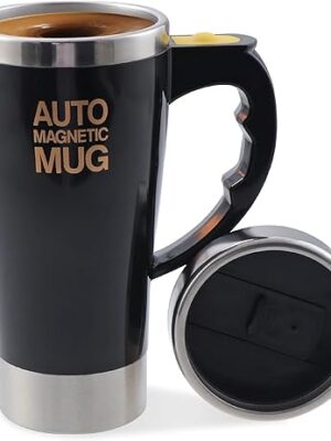 Auto Magnetic Mug - Electric Self Stirring Coffee Mixer