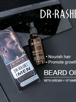 DR.RASHEL Argan Oil and Vitamin E Men Beard Oil - 50 ml