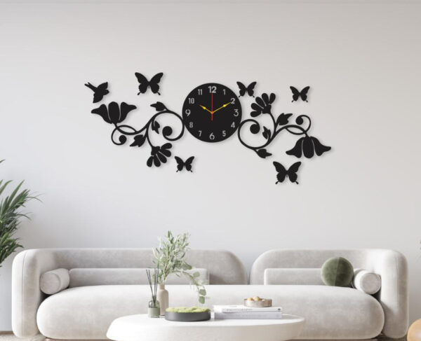 New Beautiful butterfly clock