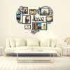 8 frame family collage wall art