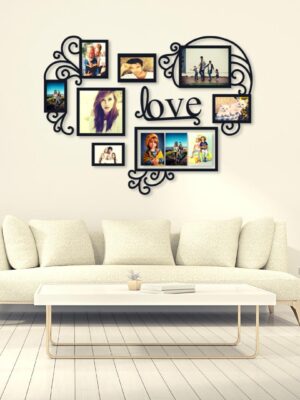 8 frame family collage wall art