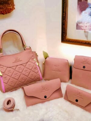 LV 5 Pcs Bag Set for Girl's