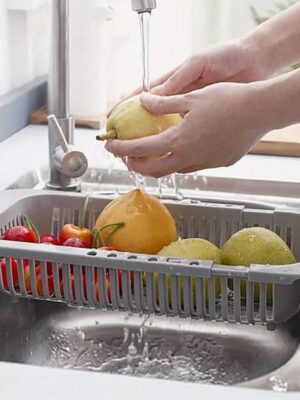 Kitchen Plastic Dish Drainer and Drying Rack