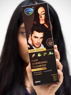 Luvvel Hair Darkening Shampoo Dark Brown (200ml)